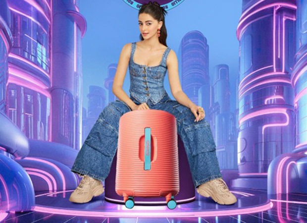 American Tourister x Ananya Panday project still