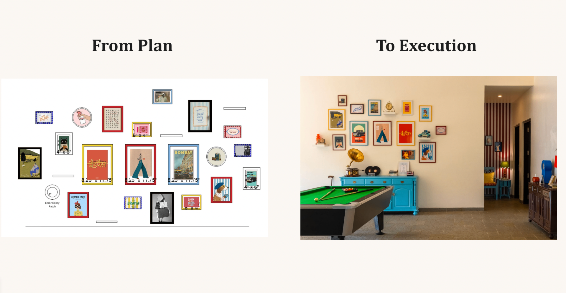 Brand tone — physical touchpoints