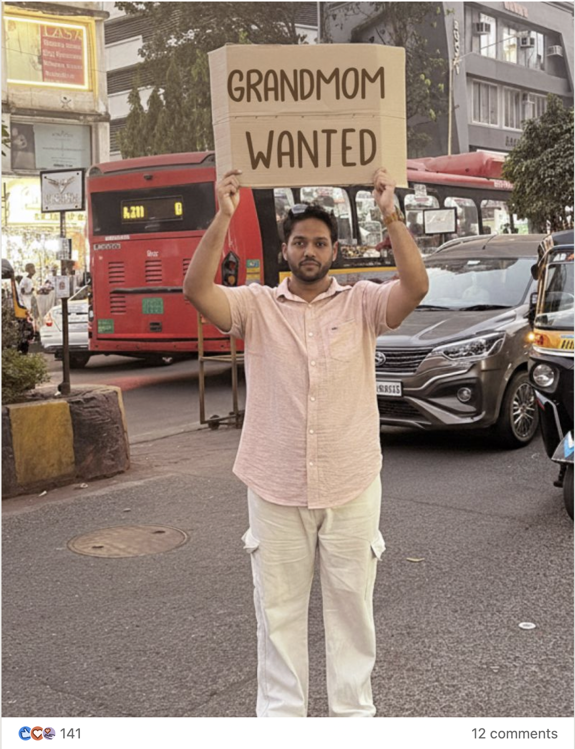 LinkedIn · Grandmom Wanted